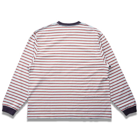 NOROLL"UNEVENNESS L/S TEE"［ORANGE］