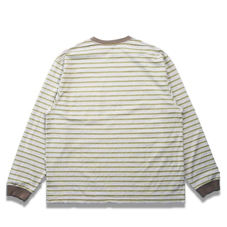 NOROLL"UNEVENNESS L/S TEE"［GREEN］