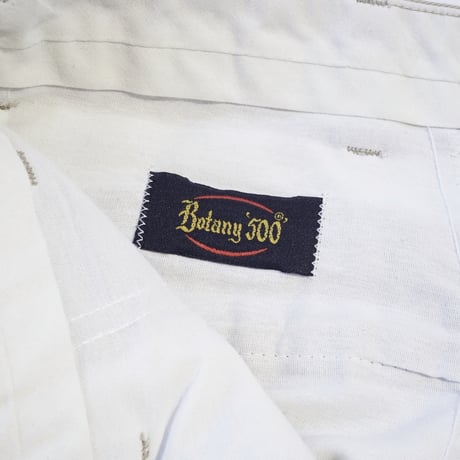 USED"70's BOTANY500 2-TUCK TROUSERS”