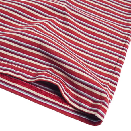 bedlam "SPARKY BORDER TEE"［RED］