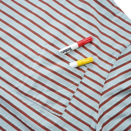 NOROLL"UNEVENNESS L/S TEE"［ORANGE］