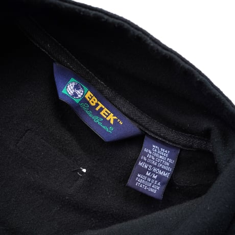USED ”90's EBTEK HALF ZIP LONG SLEEVE”