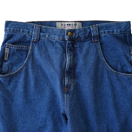 USED"90's Q AMBIENT BAGGY DENIM PANTS"
