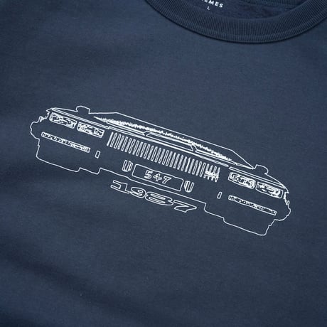 NEMES"GNX CREW NECK"［NAVY］