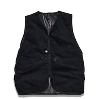 rajabrooke"CORDUROY VEST"［BLACK］
