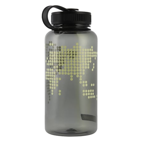 lidairpeaks"DOT WORLD MAP WATER BOTTLE"