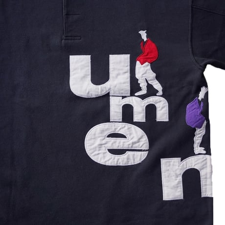 USED "90's UMEN STUDIO RUGBY SWEATSHIRT"