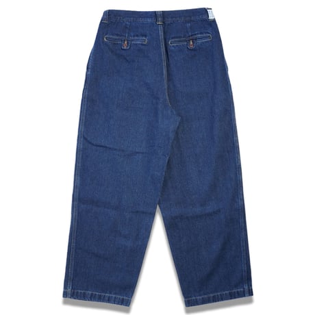 NOROLL"THICKWALK PANTS BLUE DENIM"［BLUE］