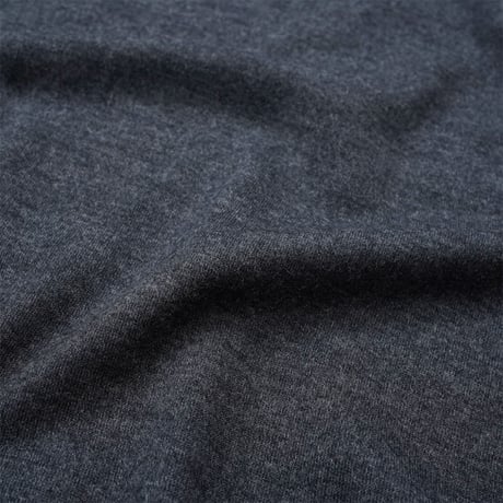 tone"ARM POCKET WOOL CREW NECK L/S SHIRT"［CHARCOAL］
