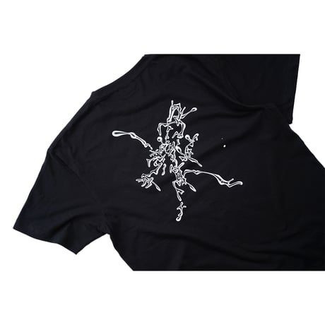 REPORT"INFORMATION LOGO TEE"［BLACK］