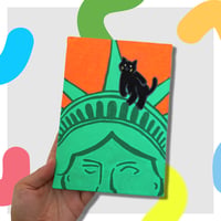 【原画】LADY LIBERTY（SM / アクリル画）