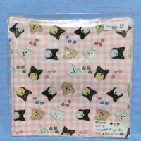犬種ハンカチ小1️⃣