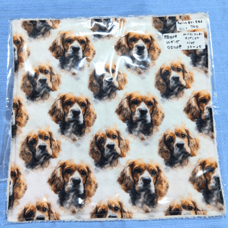 犬種ハンカチ大2️⃣