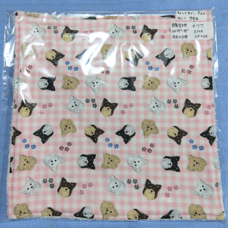 犬種ハンカチ大1️⃣