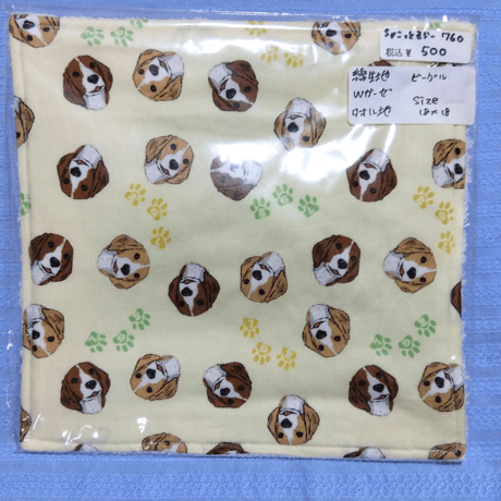 犬種ハンカチ小2️⃣