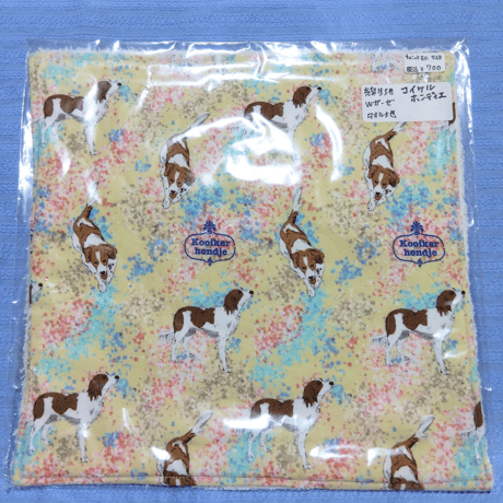 犬種ハンカチ大2️⃣