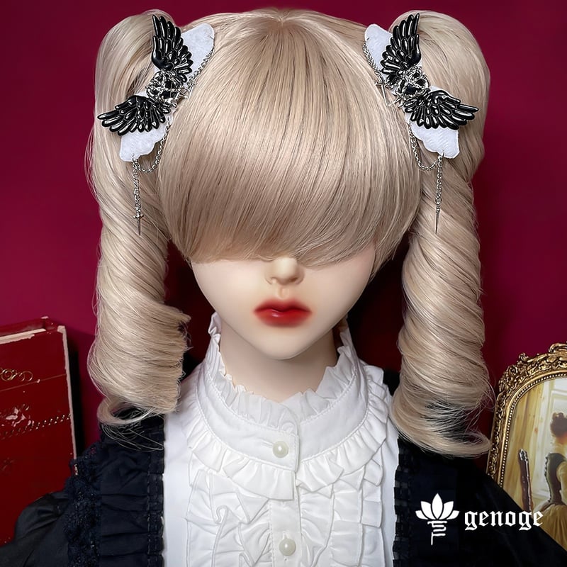 ゴシックヘアクリップ】ヘアアクセサリー｜地雷系×病みかわいい