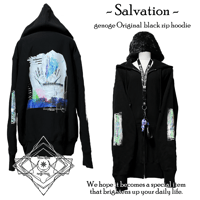 【残り1点】Salvation_ジップフーディー_XXL【在庫処分セール】