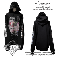 【残り1点】+ Grace +_ポケットレスフーディー_XL【在庫処分セール】