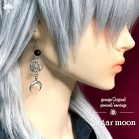 【V系ピアス/イヤリング】シルバーピアス｜ゴシック×ロック×モード系｜Sugar moon