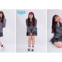 2024年11月　舞台「永遠色 - トワイライト -」鳥羽瀬璃音花（小川由紀 役）ブロマイド3枚セット