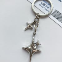 星のシンプルキーホルダー