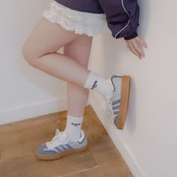 Logo Socks White