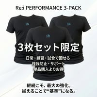 アンダー半袖  Reifixコーティング  3枚セット