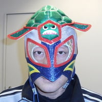 【受注生産】トルトゥガー試合用マスクLAGOCEAN製【本人着用済み・サイン入り】