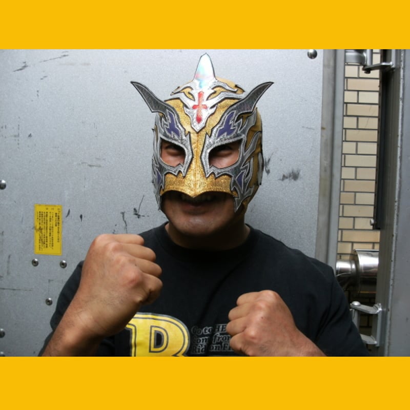 受注生産】ビリーケン・キッド試合用マスク セイントVer