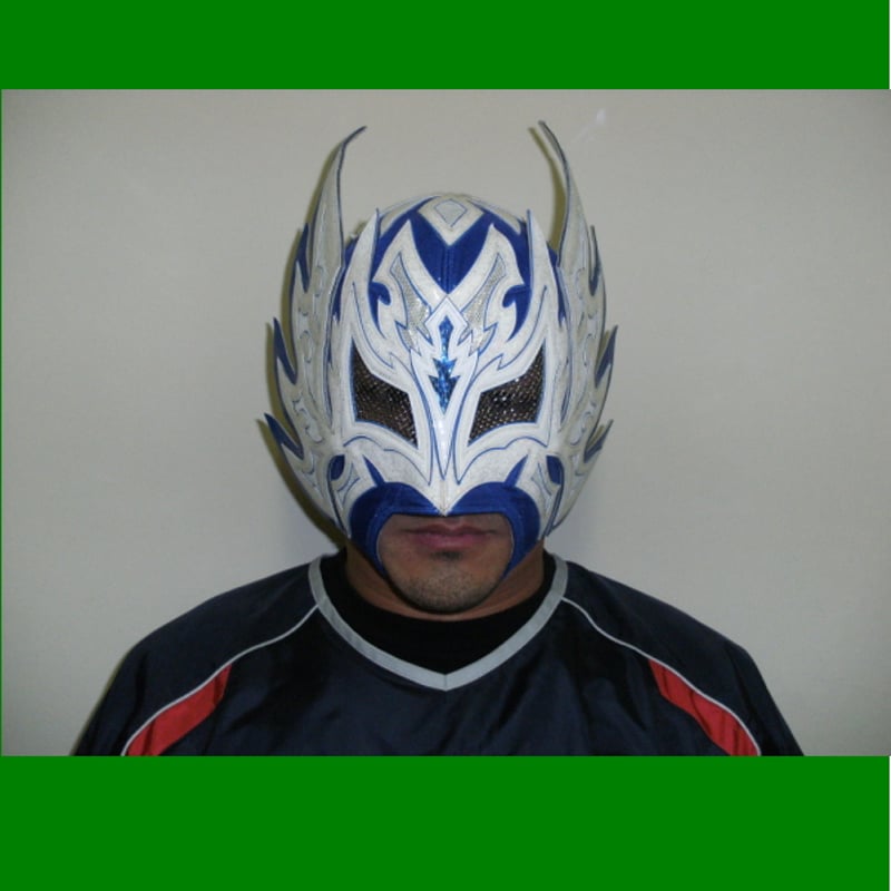受注生産】ツバサ試合用マスク UltimoRetorno青Ver. LAGOCEAN製【本人