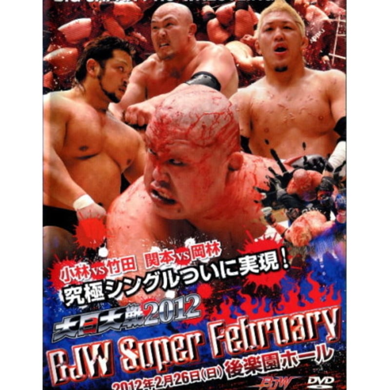 DVD大日本プロレス【大日大戦2012 BJW Super February】 | プロレス