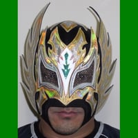 受注生産】ツバサ試合用マスク UltimoRetorno銀Ver. LAGOCEAN製【本人