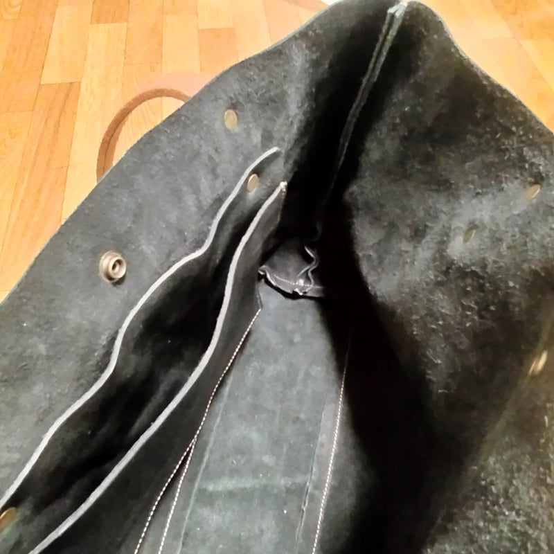 handmade ヌメ本革　トートバッグ　匠職人オリジナル ハンドメイド トートバッグ ヌメ本革 クリーマー加工 ブラック