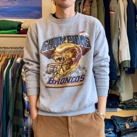 NFL Broncos sweat