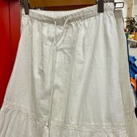 cotton long skirt
