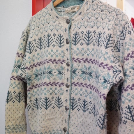 L.L.Bean Nordic knit