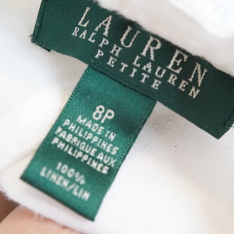 RALPH LAUREN linen pants
