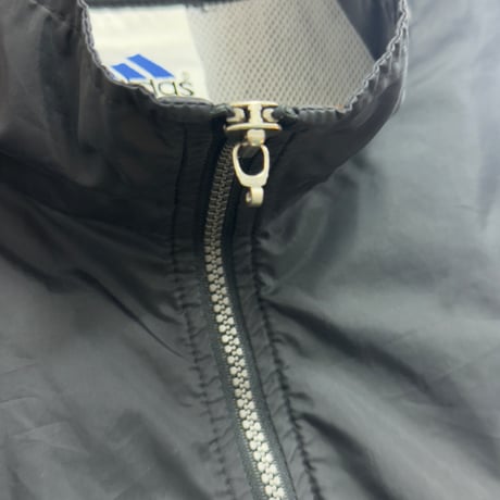 adidas half zip nylon jacket