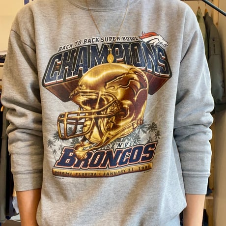 NFL Broncos sweat