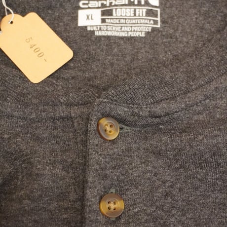 carhartt Henry neck L/S T-shirt