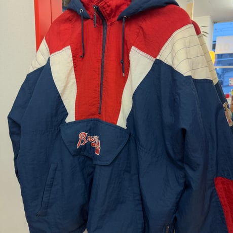 MLB Atlanta Braves half zip  jacket