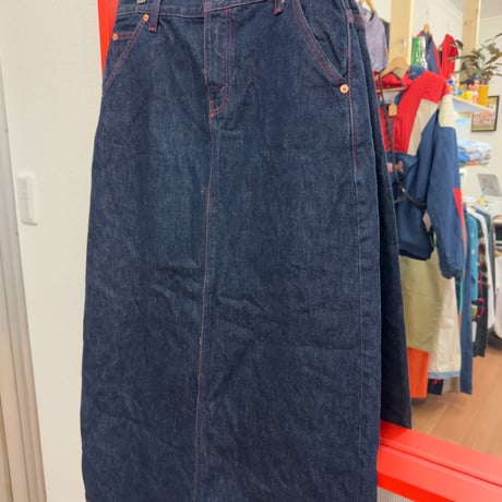 Levi's denim long skirt