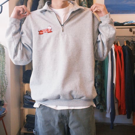BOS REDSOX half zip sweat