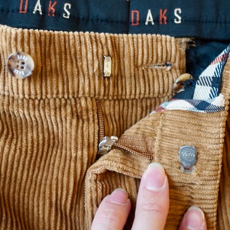 DAKS corduroy pants
