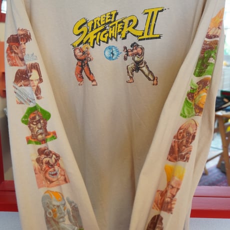 street fighter Ⅱ long sleeve T-shirt