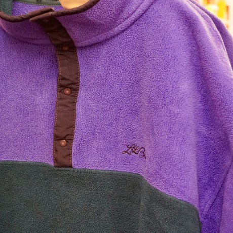 L.L.Bean anorak fleece