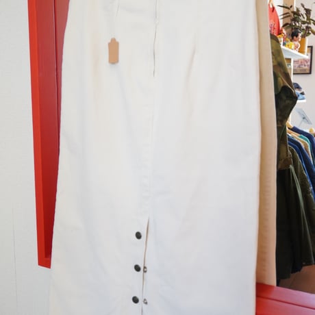 100%cotton tight skirt