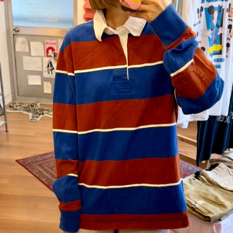LANDS'END rugger shirt