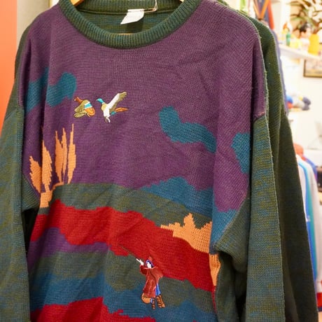 hunting knit